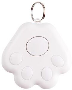 Inspire Daily Merch Smart Pet GPS Tracker Waterproof Anti Loss Locator For Dogs Cats Kids Wallet white