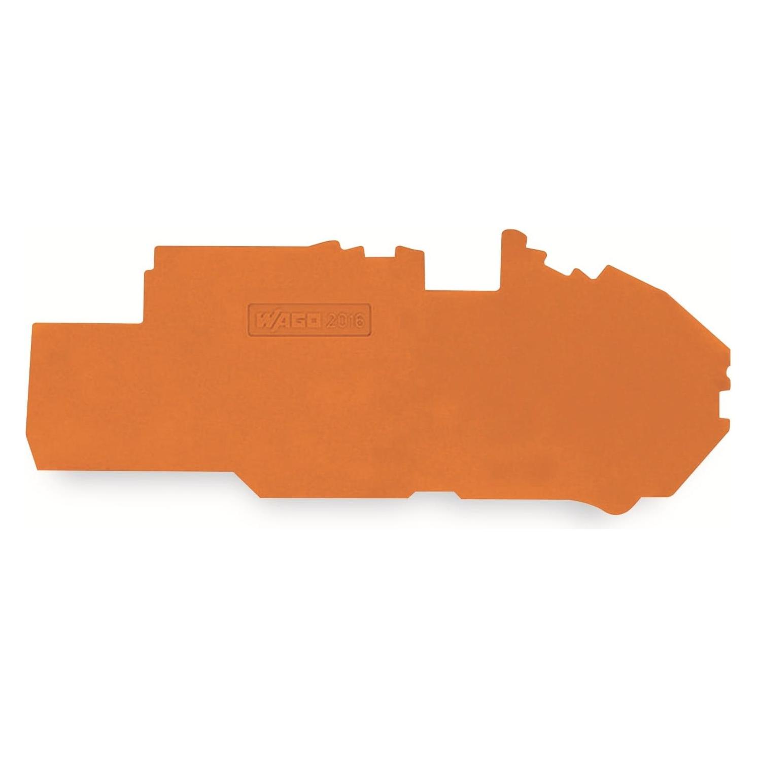 Wago topJob-S 16qmm orange 42 2016-7792 Abschlussplatte 2016-7792 (2016-7792)