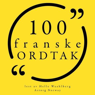 100 franske ordtak - Anonymous, Audio, 9782821162396