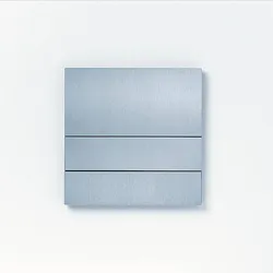 Siedle&Söhne Orientierungsschild 154x154mm Edelstahl 3Teil OSB 0003 E