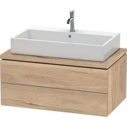 Duravit L-Cube Konsolen-Waschtischunterbau wandhängend 920x547x400 Front: Ei LC581805555