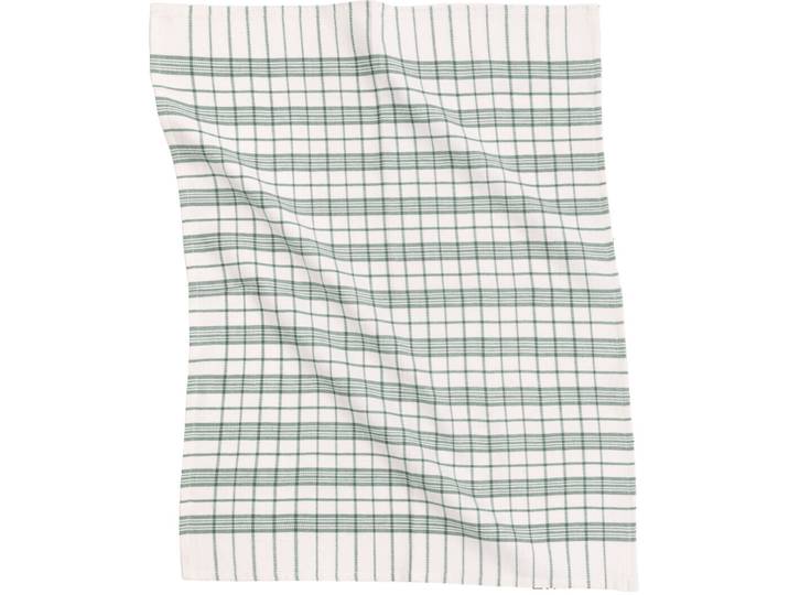 Geschirrtuch Hercules grün Streifen Leinen/Polyester 70 x 50 cm - Geschirrtuch