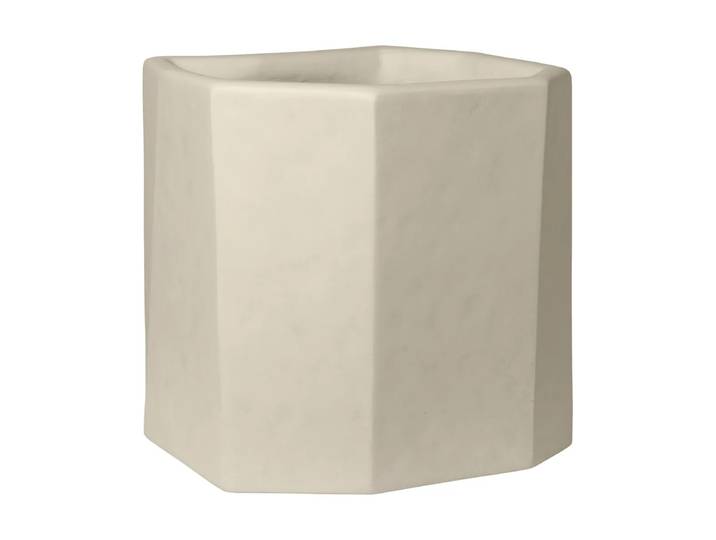 Ferm Living Staffa Blumentopf Ivory, 46x46x45 cm