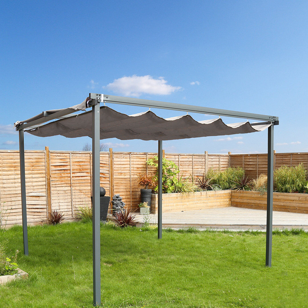 Charles Bentley Premium 3 x 3m Pergola 225cm H X 300cm W X 300cm D