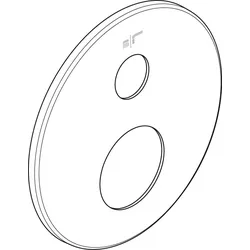 Ideal Standard JADO Rosette, d:163mm, für Bade- o. A861086AA