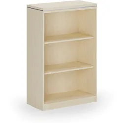 Büroregal ARRISTO LUX, 800 x 400 x 1236 mm, Birke