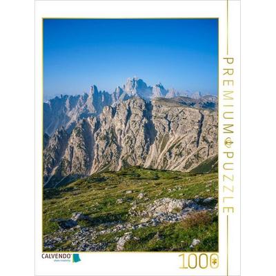 CALVENDO Puzzle Atemberaubende Bergwelt südlich der 3 Zinnen | 1000 Teile Lege-Größe 64x48cm Foto-Puzzle für glückliche Stunden