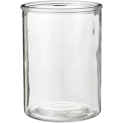 IB Laursen Vase Hannah - Zylinderförmiges Glas, 20 cm, Ø 14,5 cm