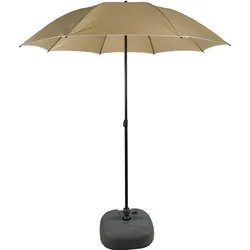 Strand-Sonnenschirm Ø 2,0m Taupe