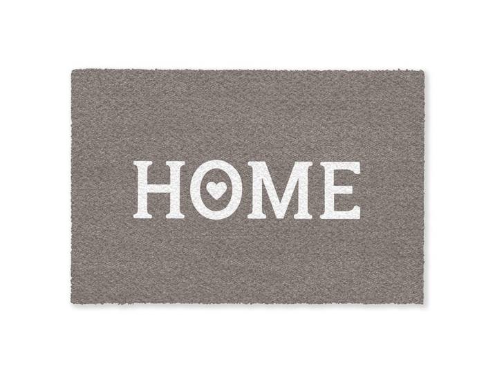 MuchoWow Fussmatte Startseite - Text - Taupe Fußabtreter 60x40 cm, Kunststoff, Rechteckig, 60x0.4 cm, rutschfeste Unterfläche, Teppiche und Böden, Schmutzfangmatten, Fußmatten