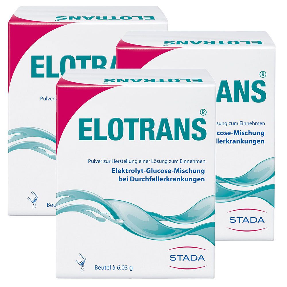 Elotrans Pulver Dreierpack 3x10 St