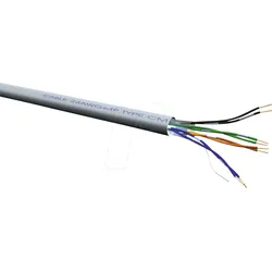 ROLINE 21150518 - Cat.5e Patchkabel, UTP, grau, 100 m