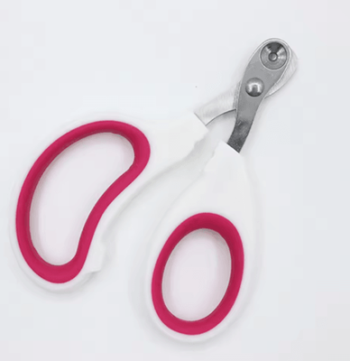 Inspire Picks Precision Cat Nail Clippers Safe Small Pet Nail Trimmer For Kittens & Cats red