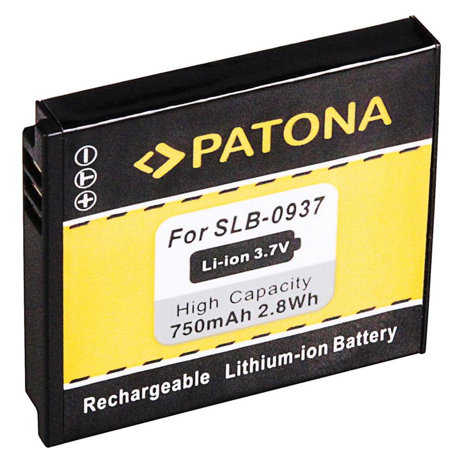 Patona Akku f. Samsung SLB0937 Digimax CL5 L730 L830 NV33 NV4 PL10 (Kamera Akku) (PT1179)