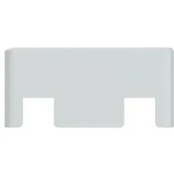 Striebel & John ZX539P2 Endkappe Sammelschienen-Halter N/PE 2CPX047333R9999