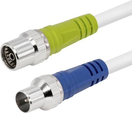 Maxtrack FK-IECS2,0L RJ45 Patchkabel 2m Weiß 1St.