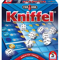 Schmidt Spiele - For One – Kniffel, Familienspiel