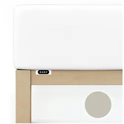 schlafgut »Easy« Jersey-Elasthan Spannbettlaken für Boxspring  – erhältlich in 4 Größen und 26 Farben