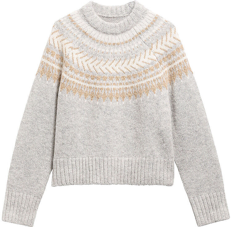 BARBOUR Pullover ANNETTE hellgrau   L L