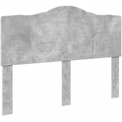 vidaXL Kopfteil Beton Grau 160 cm Holzwerkstoff