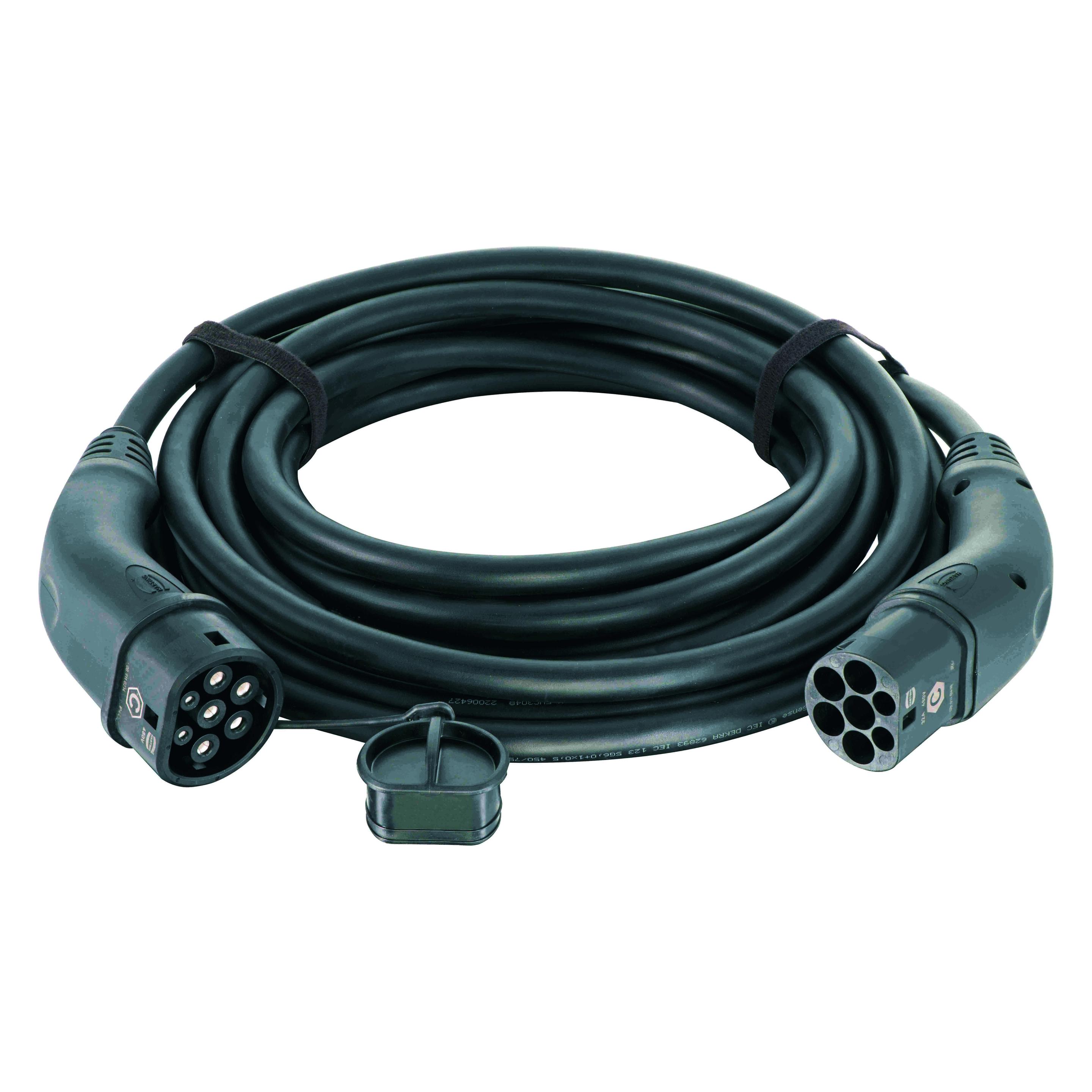 Harting E-Auto-Ladekabel (Typ 2, 11 kW, 20 A, 5 m) (EVC0105)