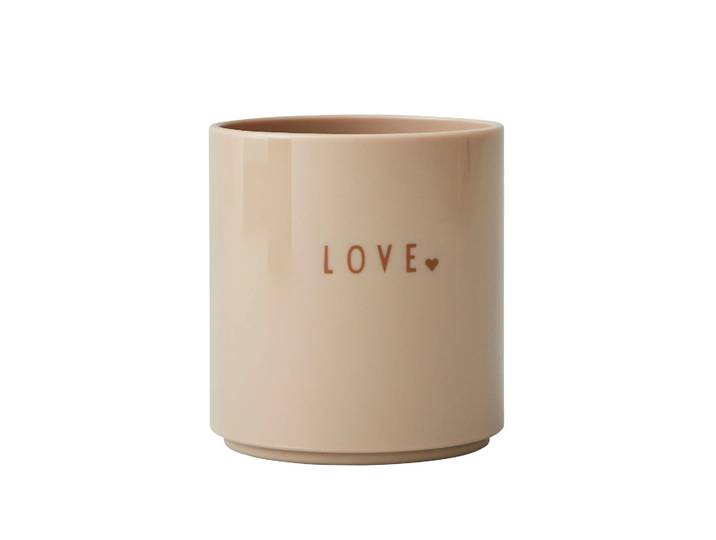 Design Letters Design Letters favoriete mok mini Love (beige)