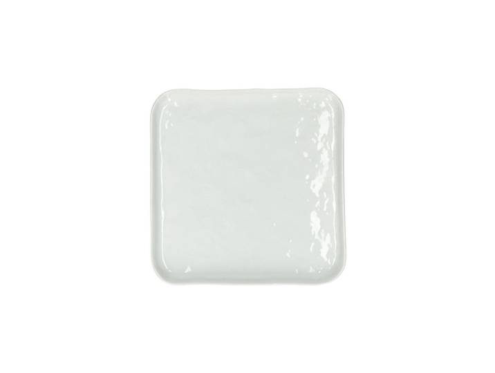 Assiette à dessert en porcelaine blanche L20