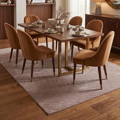 ECARPETGALLERY Somos Modern Machine Washable Area Rug