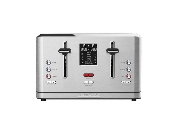 Gastroback Toaster 42396, 950 W, 4 Scheiben