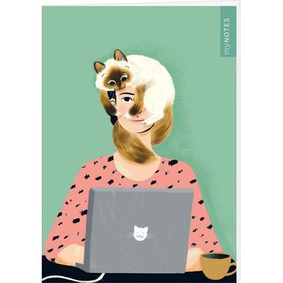 myNOTES Papeterie: Notizheft Katzen regieren die Welt – Catoffice, Notizbuch von , arsedition