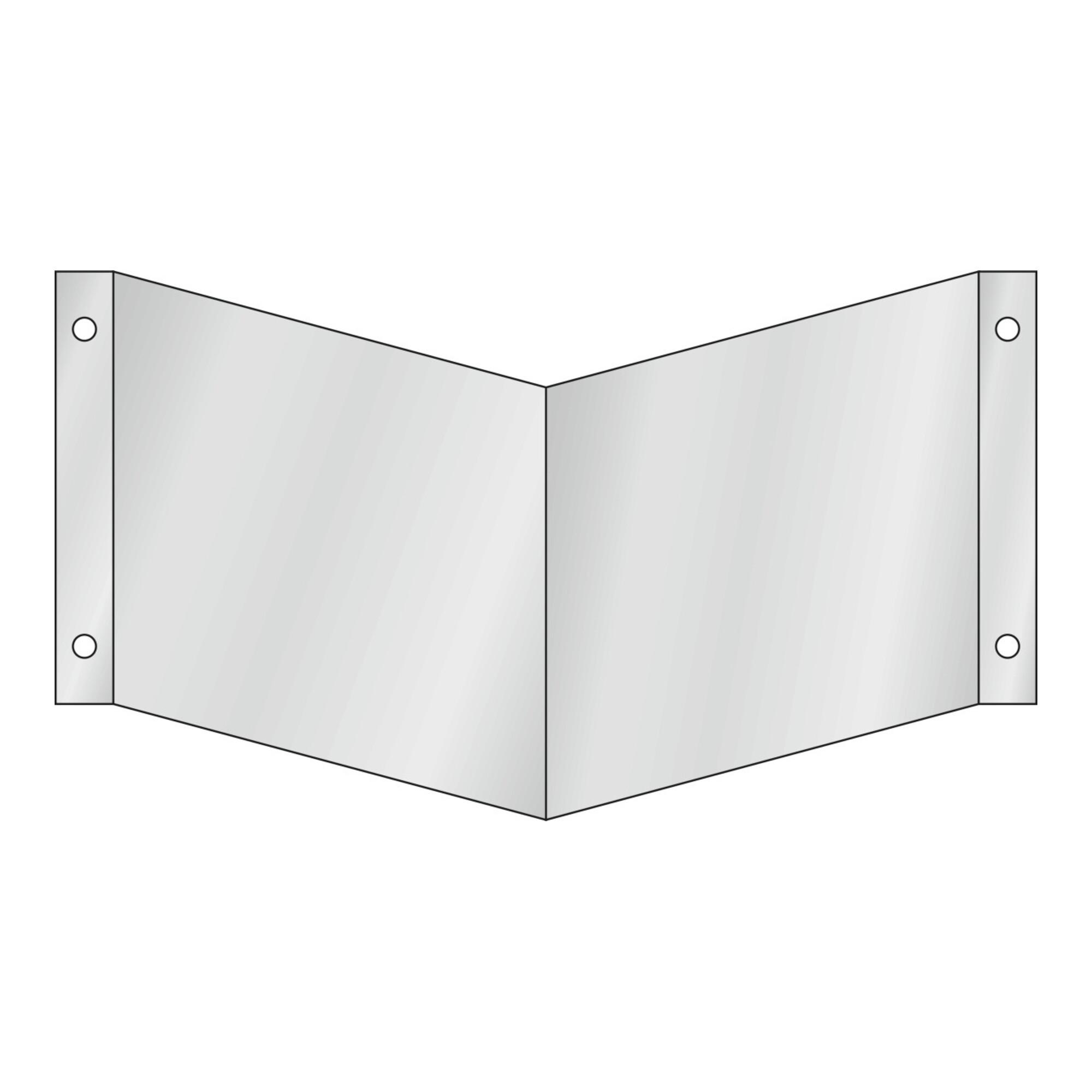 Nasenschild Wandmontage für zwei Symbole klein, Typ: 02150 ; nVent HOFFMAN (K160.98.072)