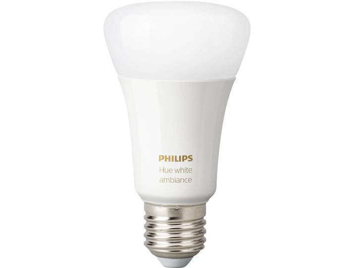 Leuchtmittel Philips Hue Kunststoff E27 5.7 W - Farbe: Weiß - LED - Lichtfarbe: Warmweiss - Kaltes Tagesweiss - LED Leuchtmittel