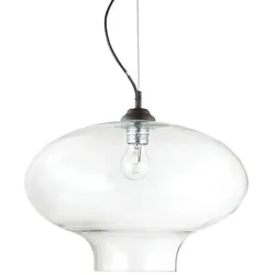 Ideal Lux Pendelleuchte BISTRO SP1 ROUND, E27, transparent IDEA-120898