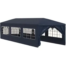 vidaXL Partyzelt 3x9 m Blau
