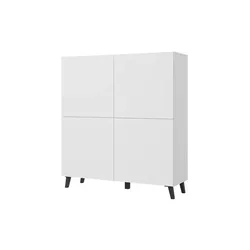 Highboard  Phuket , weiß , Maße (cm): B: 120 H: 128