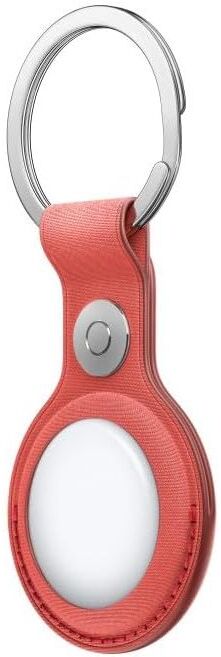 Apple AirTag FineWoven Key Ring - Coral, New