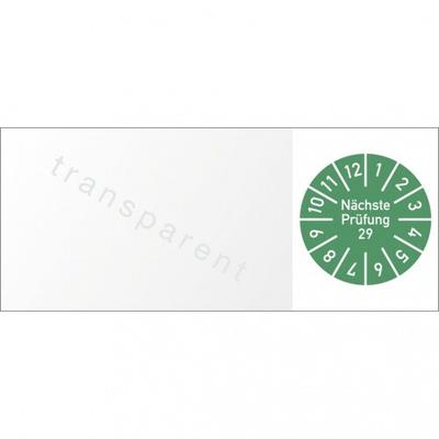 Dreifke® Kabelprüfplakette Nächste Prüfung 2029, Folie, 60x25 mm, 10 Stück/Bogen