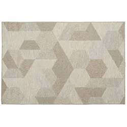 Outdoor-Teppich   ¦ beige ¦ Synthetische Fasern ¦ Maße (cm): B: 155