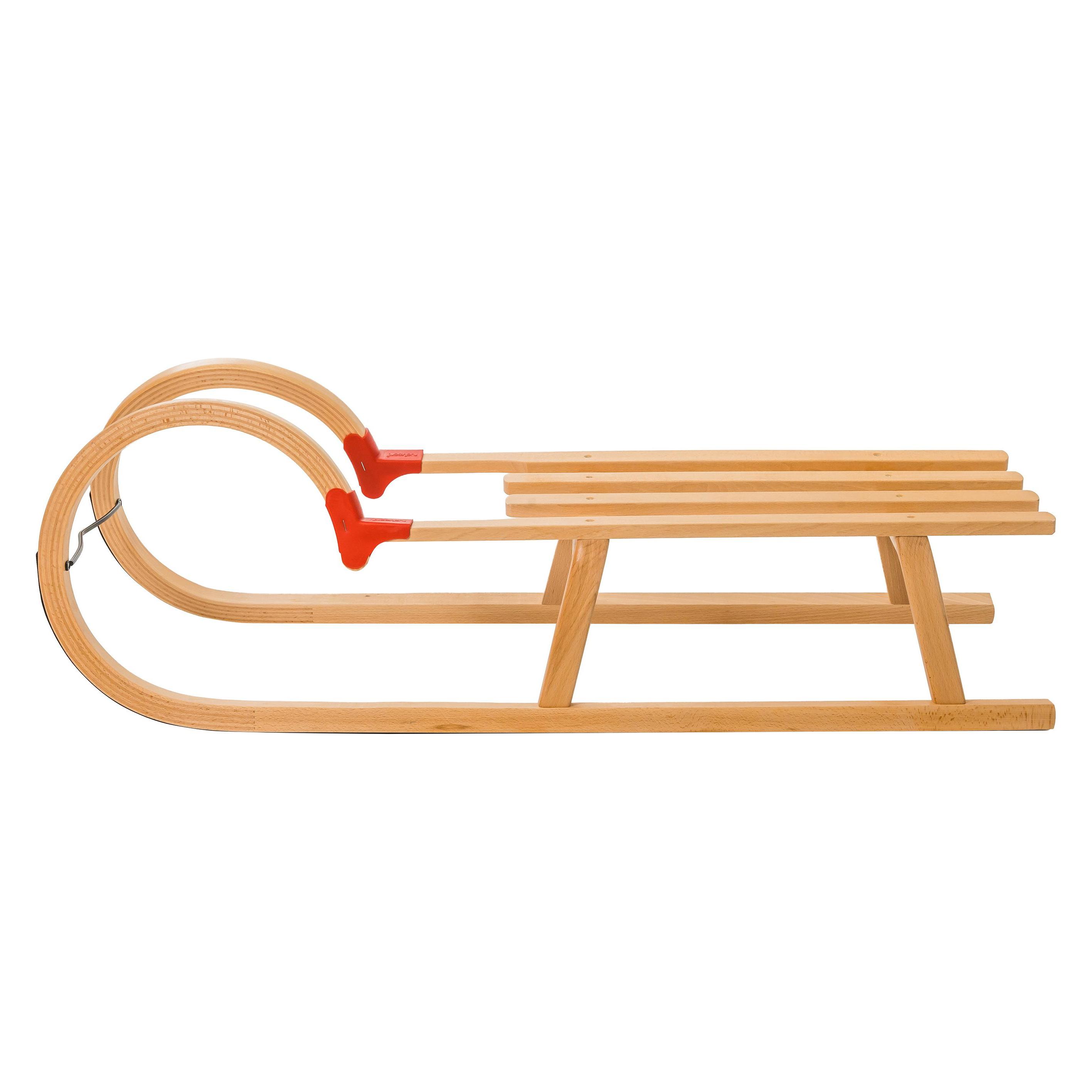 Larix Hörnerschlitten 110cm Buche (L13229NA)