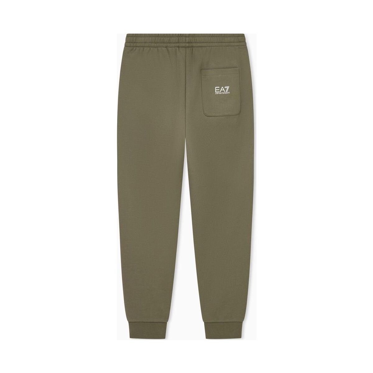 EA7 Train Logo Series M Pants BR CC - Train Logo Series M Pants BR CC kalamata/ logo white (U7014) M 7M000572 AF10377-U7014-M