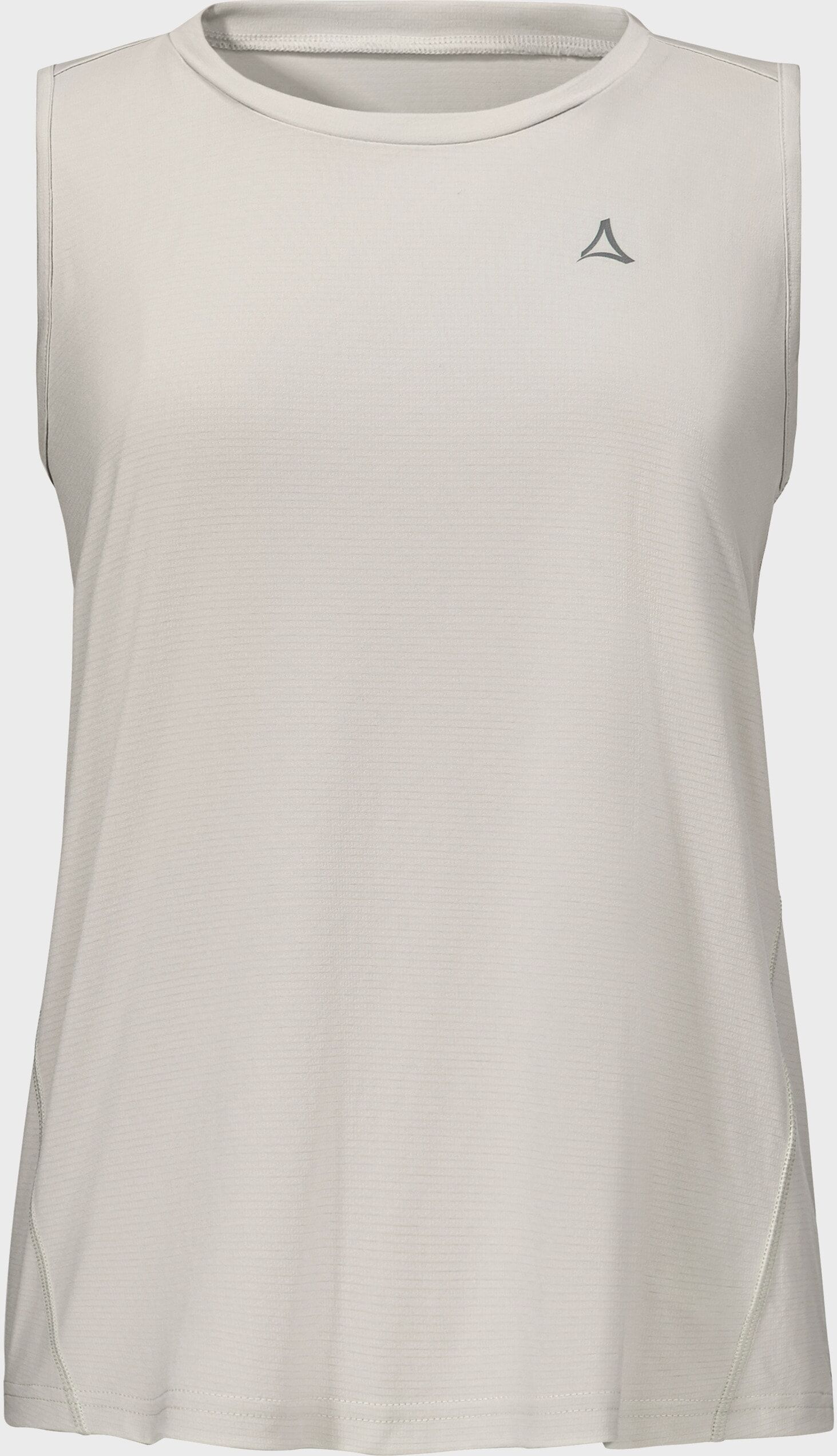 Funktionsshirt SCHÖFFEL "CIRC Top Tauron L", Damen, Gr. 44, beige (9040, natur), Oberstoff: 100% Polyester, Rundhals, Shirts Funktionsshirt 9040, natur 44