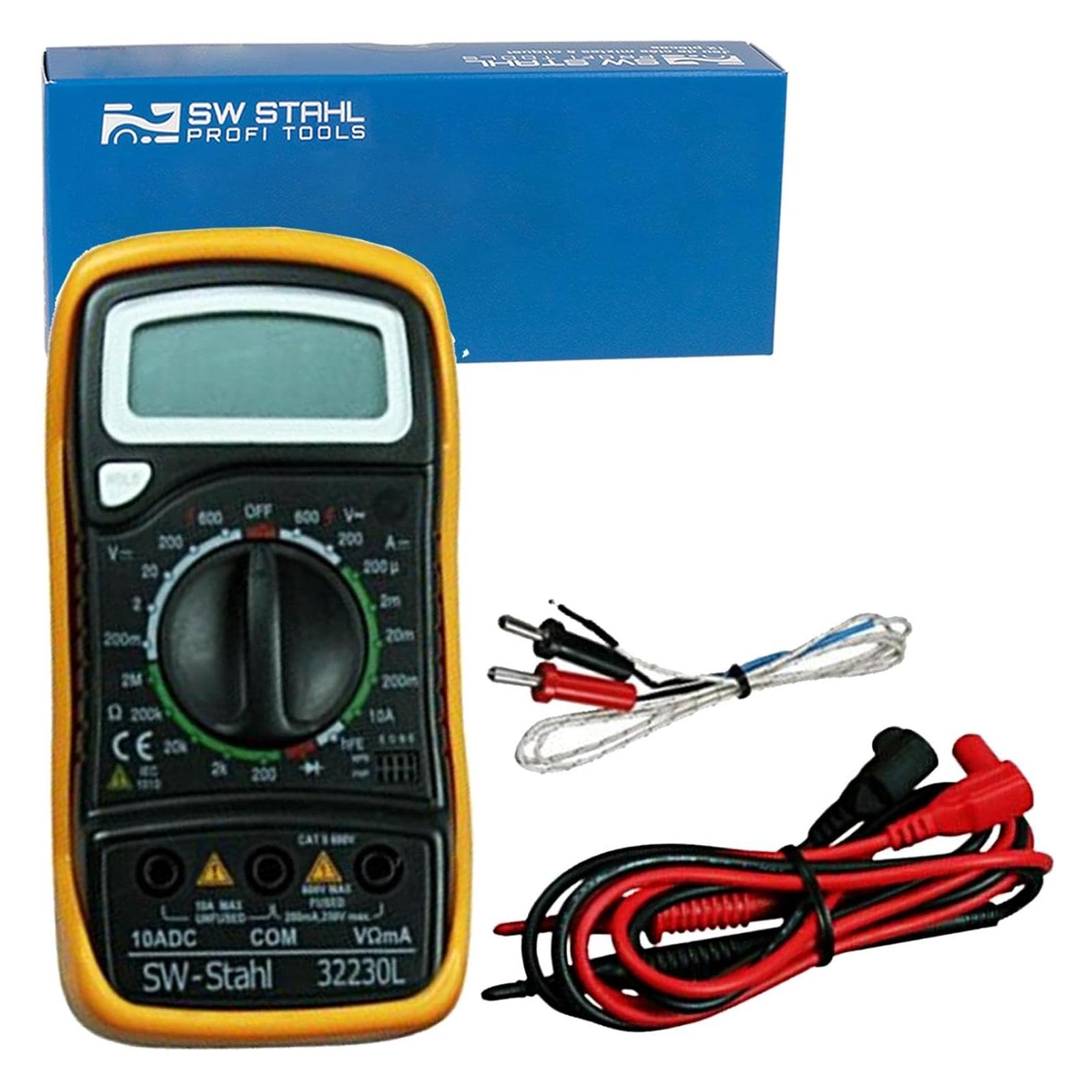 SW-Stahl Digital Multimeter (CAT II, Hand-Multimeter) (32230L)