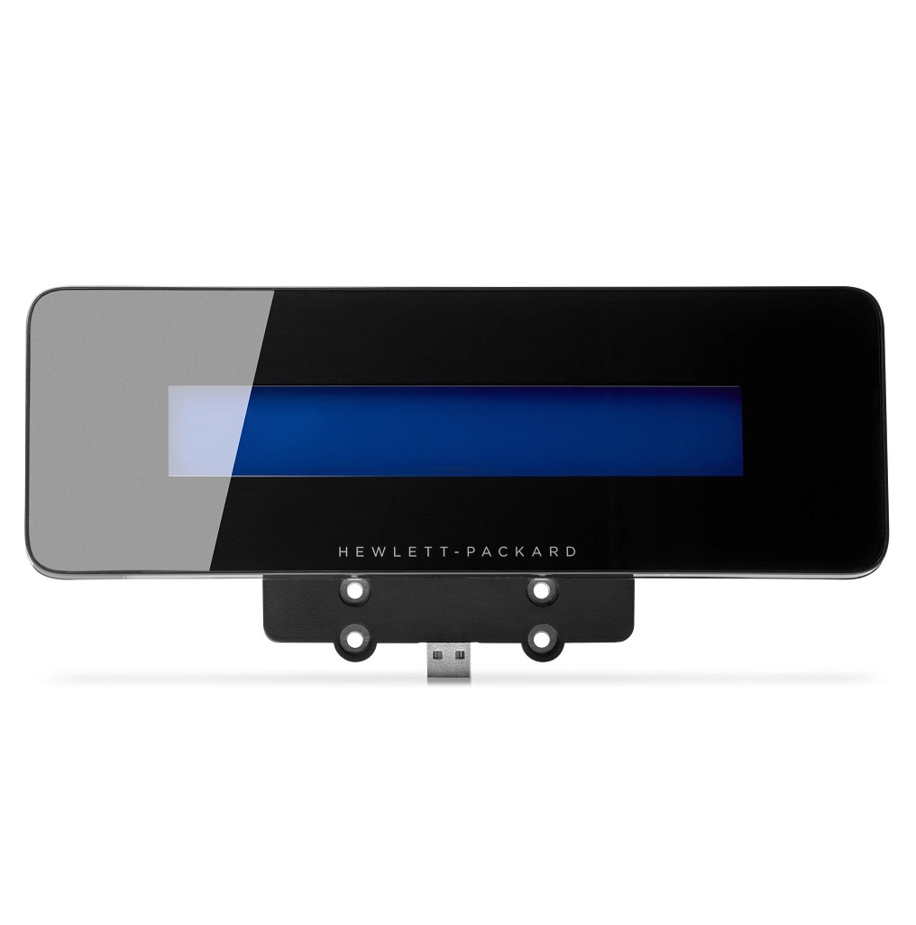 HP ElitePOS Top Mount Customer Facing Display Kundenanzeige 480 x 64 600 cd/m² USB Ebony Black (1RL95AA#ABB)