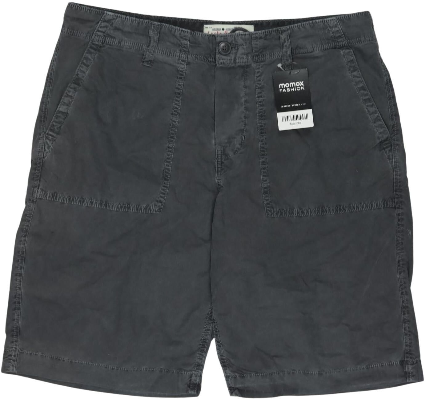 Lucky Brand Herren Shorts, Grau, Gr. W34, Baumwolle - Second Hand