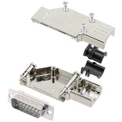 encitech DCMR15-FK-DBP-W-K 6355-8065-02 D-SUB Stiftleisten-Set 90 ° Polzahl: 15 Lötkelch 1 St.