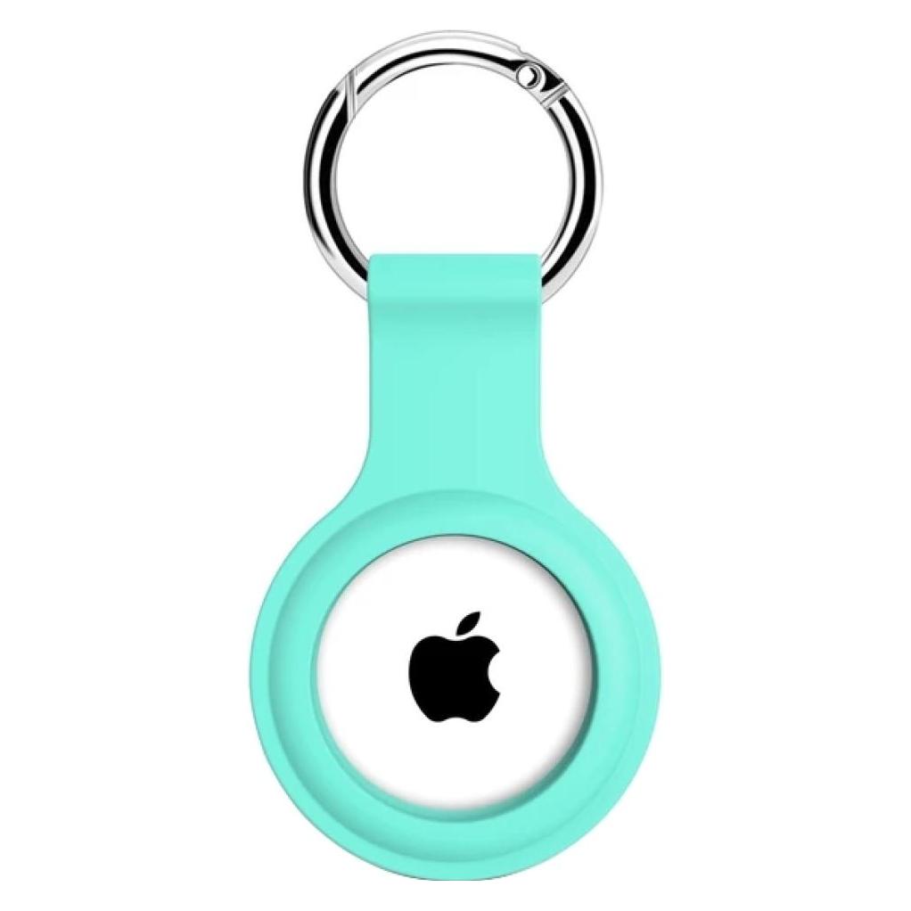 Screenguard Apple Airtag Liquid Silikon Case mit Schlüsselanhänger (00033134)