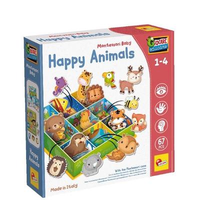 MONTESSORI BABY Boc Fröhliche Tiere