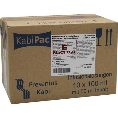 Fresenius Kabi Deutschland GmbH Isotonische Kochsalzlösung 100ml halbgefüllt 09477502