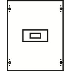 Striebel & John 2CPX062931R9999 AG200 Abdeckung mit Ausschnitt Zubehör CombiLine Innenausbausystem Abdeckung Kunststoff Grau 1 St.