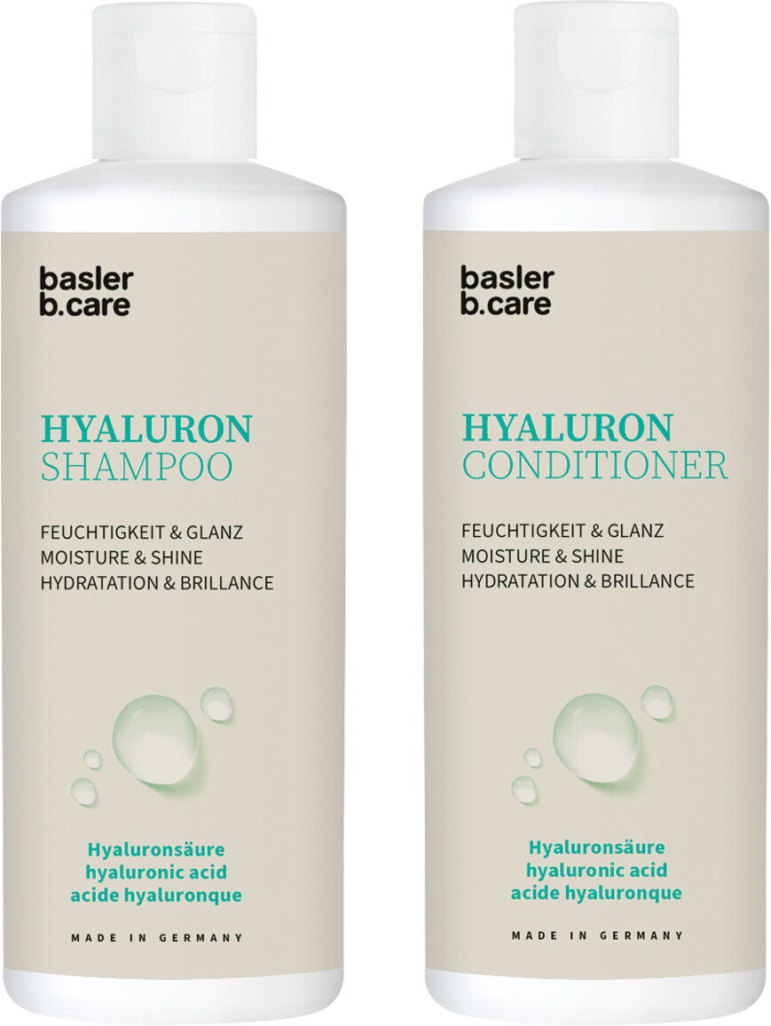 400ml basler Hyaluron Set (Shampoo 200ml + Conditioner 200ml)